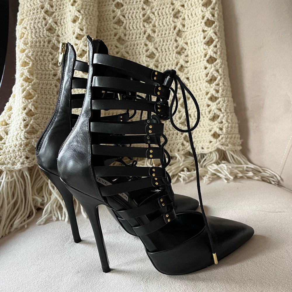 Steven Madden lace up heels